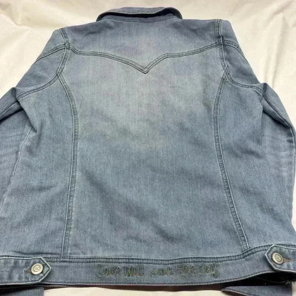 Sheryl Crow Jean Jacket Size Med‎ - Picture 2 of 10
